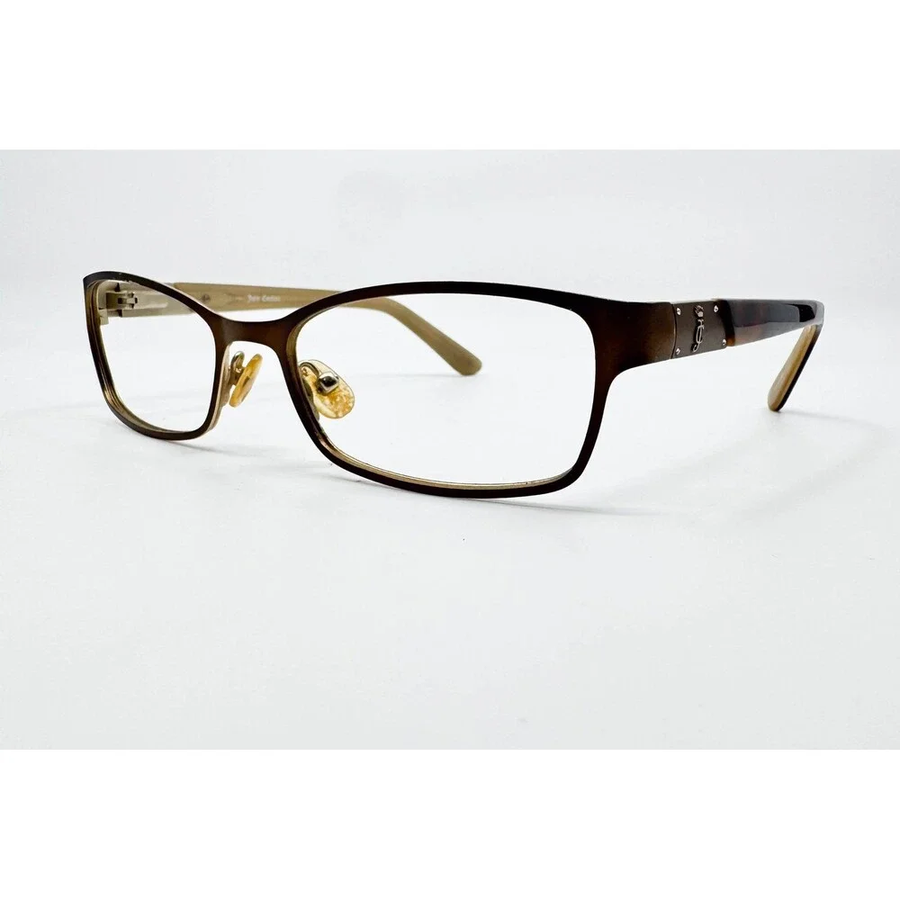 Juicy Couture Eyeglasses Womens Brown JU124 ODA3 Rectangle 52-17-135